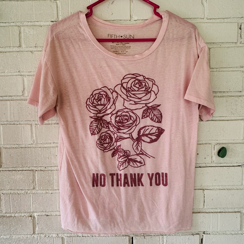 Fifth Sun Pink Graphic Women's Tee